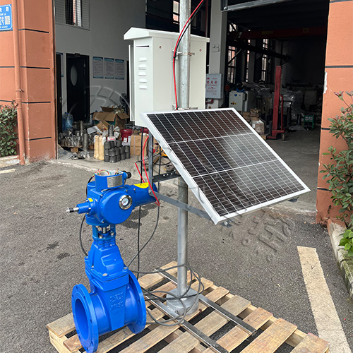 天台皓久 Z945X-16Q免布线太阳能电动闸阀 农业灌溉 支持远程智能控制